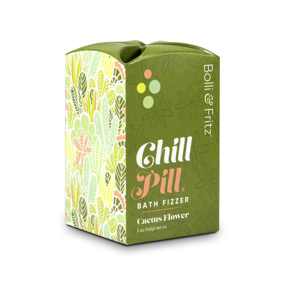 Chill Pill® Bath Fizzer in Cactus Flower