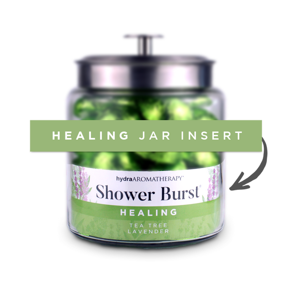 Shower Burst® Jar Insert in Healing