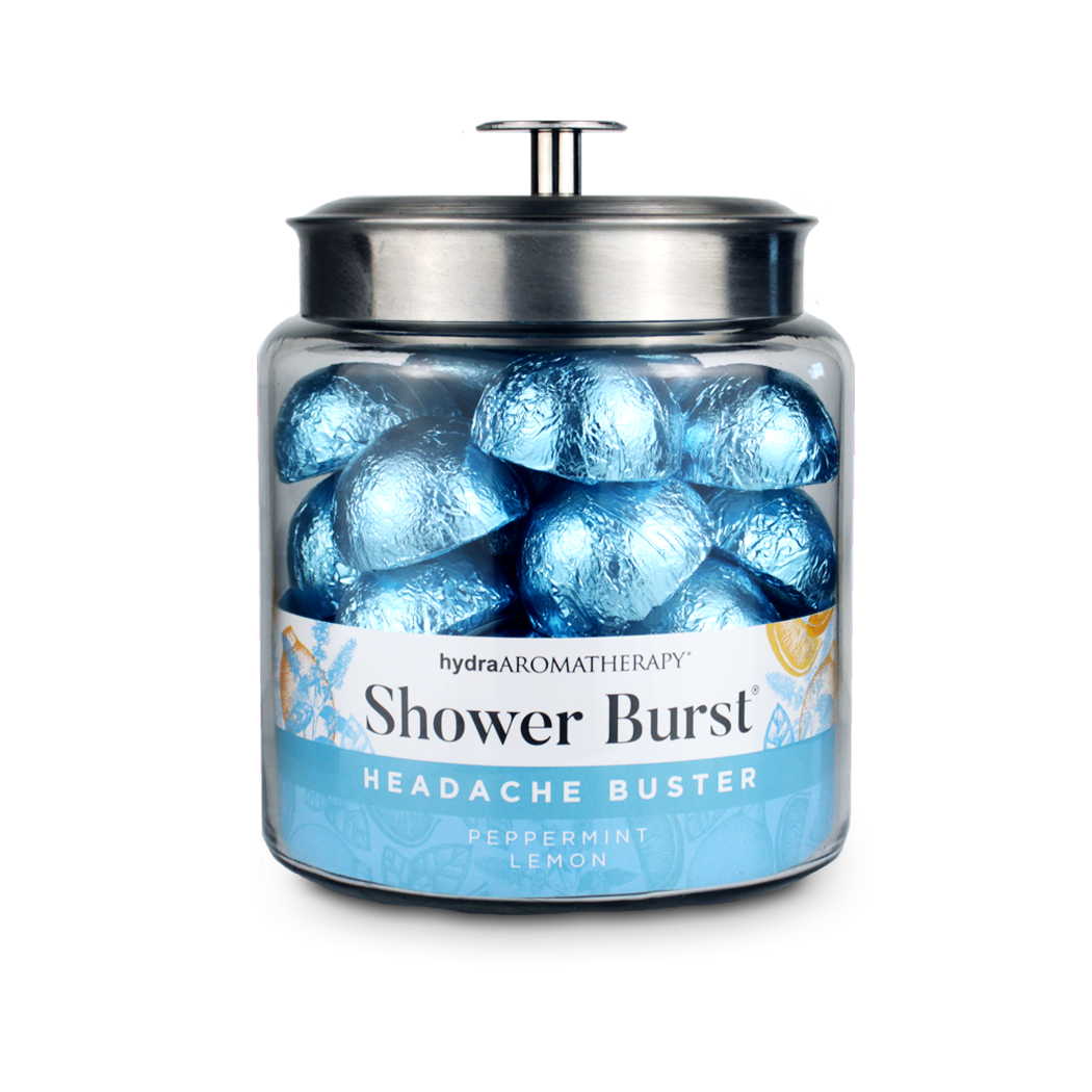 Shower Burst® Jar Set in Headache Buster hydra Wholesale