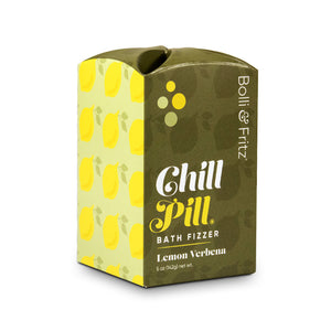 Chill Pill® Bath Fizzer in Lemon Verbena