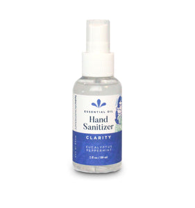Essential Oil Hand Sanitizer in Clarity