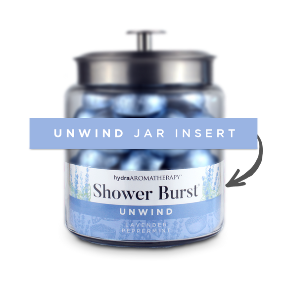 Shower Burst® Jar Insert in Unwind