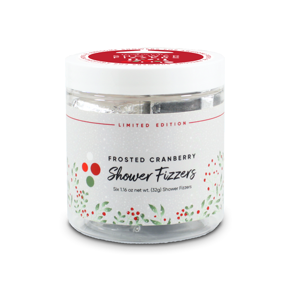 Shower Fizzers™ in Frosted Cranberry